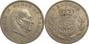덴마크 1967년 5 Kroner