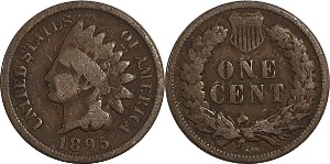 미국 1895년 인디언 헤드 1 센트