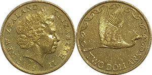 뉴질랜드 2005년 2 달러