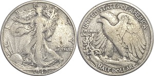 미국 1942년(S) 워킹리버티 하프달러 은화