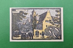 독일 1921년 NOTGELD 놋겔트 인플레이션 비상화폐 50페니히 - 미사용