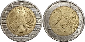 독일 2002년(J) 2 유로