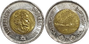 캐나다 2017년 2 달러(캐나다 150주년 기념)