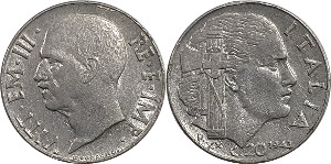 이탈리아 1942년(R) 20 Centesimi