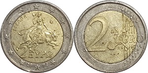 그리스 2002년 2 유로