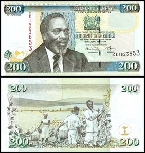 케냐 2009년 200실링