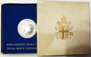 바티칸 시티 1984년 500리라(2000th Anniversary - Birth of Blessed Virgin Mary) - 미사용