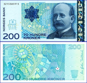 노르웨이 2006년 200크로네